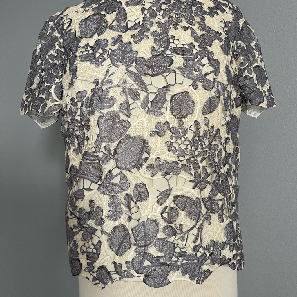 Tory Burch Ian Guipure Lace Top